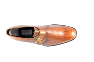 Edinburg - Tan Monk Shoes